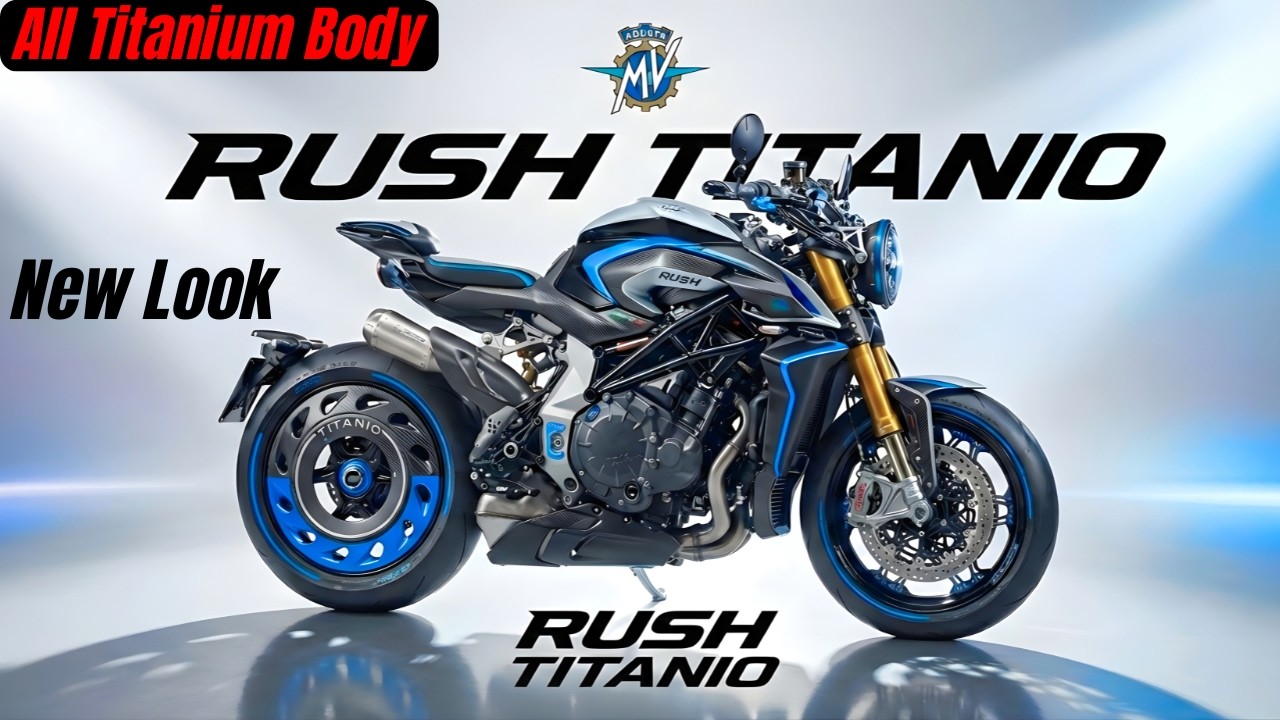 Представлена ​​яхта MV Agusta Rush Titanio! 5 вещей, которые вам нужно знать немедленно.