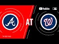 Braves at Nationals | MLB Game of the Week Live on YouTube