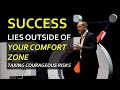 Your Success lives outside your Comfort Zone | Wise words from Kafka, Mueck, Anagor and Mills