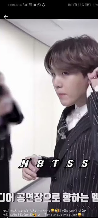 fake maknae jin 🤣🤣