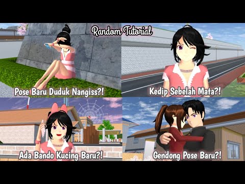 Bisa Kedip Sebelah Mata?! || Random Tutorial || Sakura School Simulator~🌼