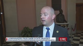 Ohio House Finance Chair speaks about passage of $60 billion budget