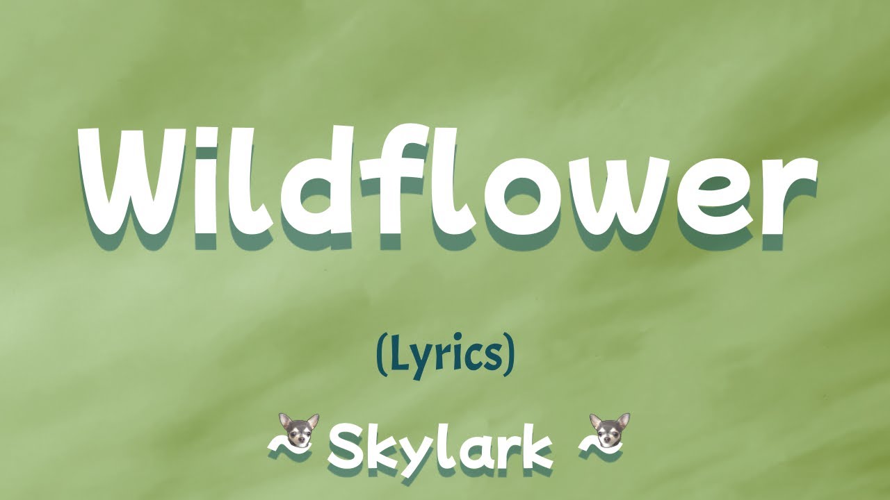 Wildflower (Lyrics) Skylark YouTube