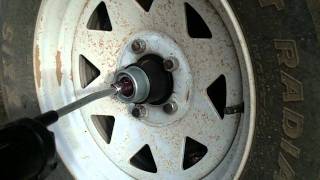 How to Grease Trailer Wheel Bearings with EZ Lube Grease Cert