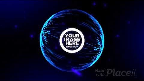 Intro Maker of a Logo Reveal with a Particles Sphere Video Animation