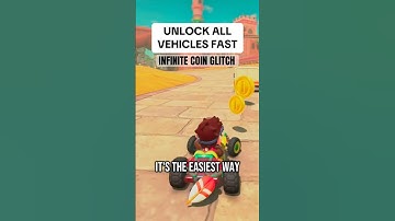 Unlock All Vehicles Fast With The Infinite Coin Glitch 🤯 #mariokartworld #shorts