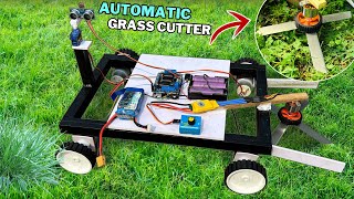 Automatic Grass Cutter- for Gardens | Inspire Award Project | Best science Project