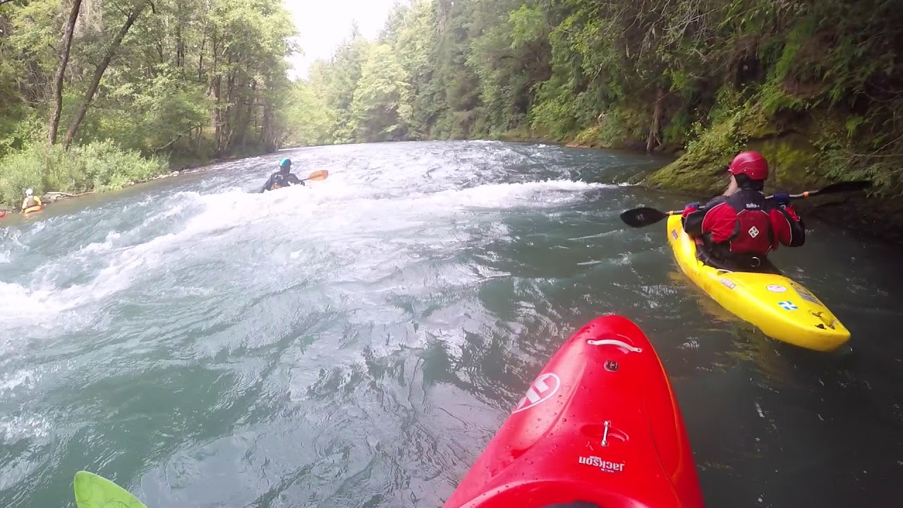 Lower White Salmon White Water Kayaking WA 2.5 ft YouTube