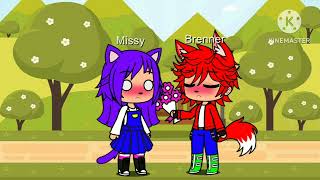 Me Giving Flower For My Girlfriend Missy The Purple Cat