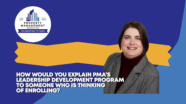 PMA Leadership Development Program Testimonial Fro...