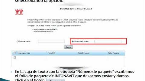 Envio a web service: Infonavit LII