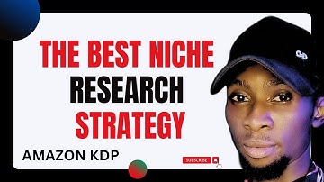How to Do Niche Research for Amazon Kdp - NO paid tool required