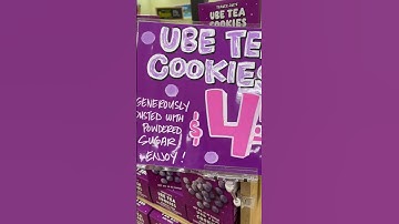 Treats made with Ube flavor at Trader Joe’s