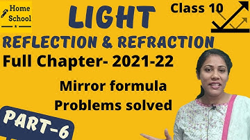 আলোক প্রতিফলন এবং প্রতিসরণ ক্লাস 10 পদার্থবিদ্যা সিবিএসই এনসিইআরটি পার্ট-6