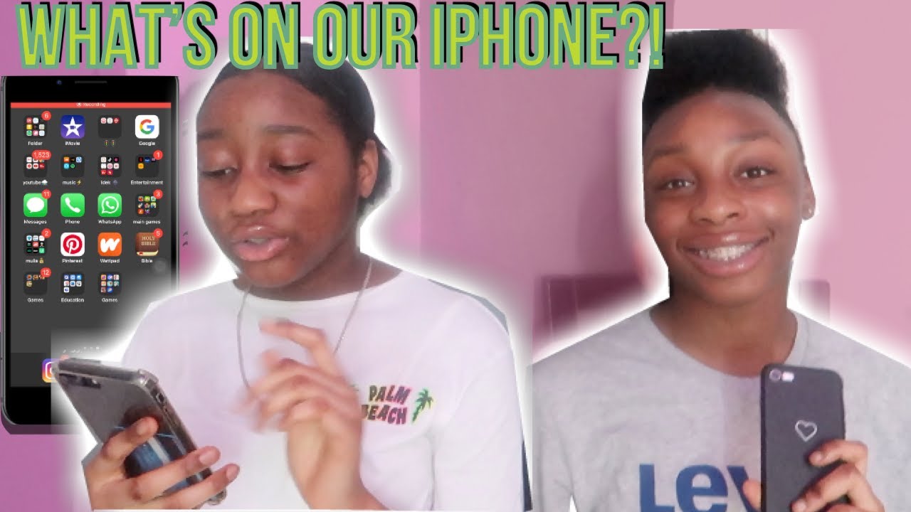 UPDATED WHAT'S ON OUR IPHONES! *HIGHLY REQUESTED!*