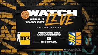 Porsche BBA Ludwigsburg v BK Opava | Full Basketball Game