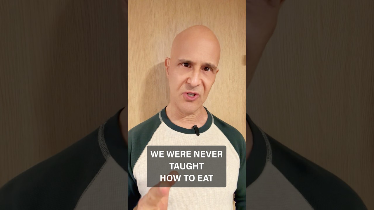 We Were Never Taught How to Eat. #drmandell #eat #food #sugar