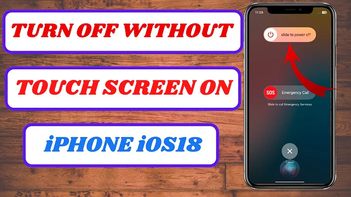 how to turn off iphone without touch screen ios 18|how to turn off iphone without touch screen