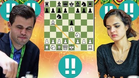 Magnus Carlsen vs Tania Sachdev 16