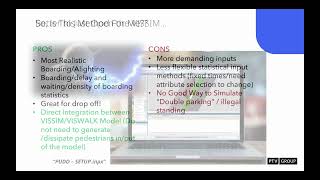 PTV Talks: Pick up and Drop Off (PUDO) in PTV VISSIM screenshot 5