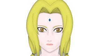 Photoshop CS6 Tsunade Senju speed painting Photoshop CS6 Tsunade Senju speed painting