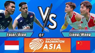 Fajar Alfian/Muhammad Rian Ardianto vs Liang Wei Keng/Wang Chang | BAC 2024 | QUARTER FINAL