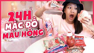 Vlog Này Cực Hồng 24H Sống Trong Màu Hồng Thách Gì Làm Đó