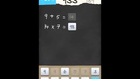 6 Numbers by Brainbow Level 189 Answer Guide