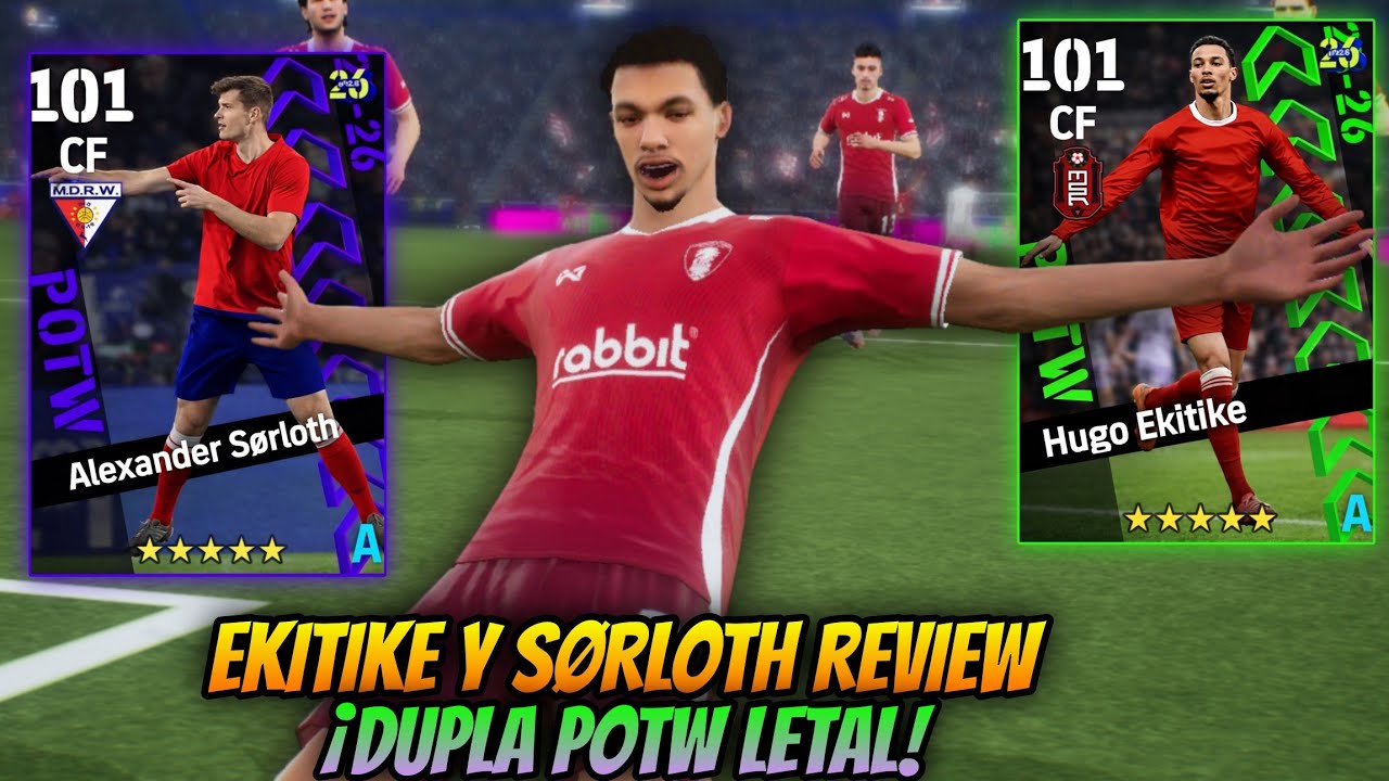 Esta Dupla POTW Debería Ser ILEGAL😱🔥 | Ekitike & Sørloth en eFootball👀 *HUMILLAN RIVALES🥵*