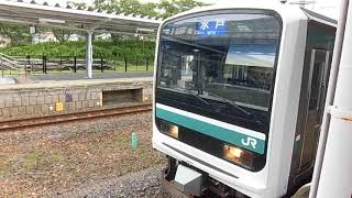 常磐線E501系発車!!