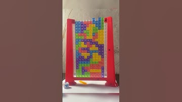 Tetris block puzzle game ASMR Satisfying part 10 #shorts #tetris #tetrispuzzle #asmr #satisfying