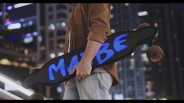 UDITER® Pixel Rider | 🌈 Express Yourself. Ride Different - The World’s First Full-LED Skateboard