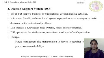 CSE 15CS54T U3 S4 Video