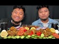 Spicy Beef Curry with 3Red king Chilli🌶️🌶️@ZiruThangjalamMukbang2025 X Mini Ziru🤣🤣