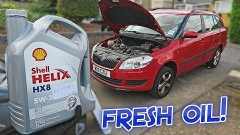 Skoda Fabia Oil + Filter Change
