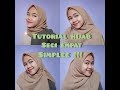 Tutorial Hijab Bella Square Simple