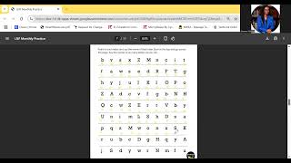 RAN Chart Practice | Letter Name Fluency