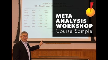 Course Sample: How to Work Through a Meta-Analysis