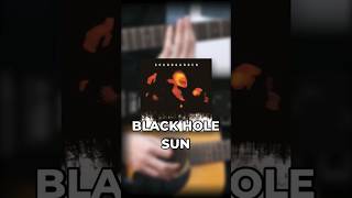 How to play &#39;Black Hole Sun&#39; on Acoustic Guitar