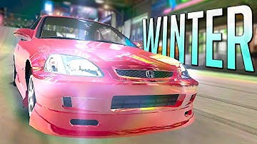 NFS Underground WINTER Mod! Complete Map & Graphics Overhaul! | KuruHS