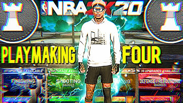THIS PLAYMAKING FOUR BUILD IS A GIANT GLITCH/POINT FOWARD ON NBA 2K20 | FT. DONOVAN MITCHELL