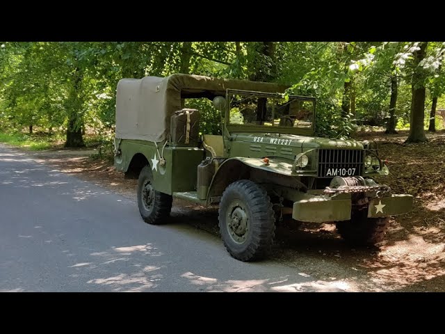 Fully Restored 1944 Dodge WC-51 Army Truck get delivered to The Jedburgh  Podcast 