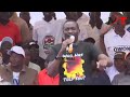 KAMA UKO TEARGAS RUSHA SAI! CROWD GOES WILD AFTER MIMI NDIO SIFUNA TAKES MIC IN KISUMU!!!
