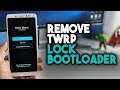 REMOVE TWRP & LOCK BOOTLOADER On Xiaomi Phones