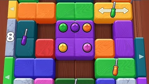 Wood Away Block Jam Level 178 Game Walkthrough Solution