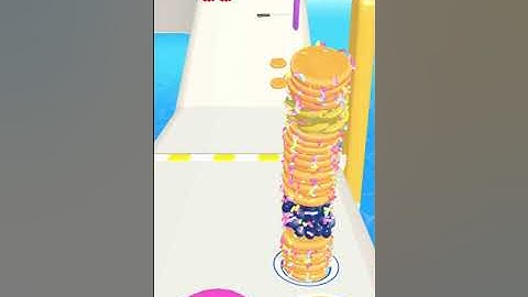 Extreme Difficulty- Pancake Run 3D- lvl40#shorts