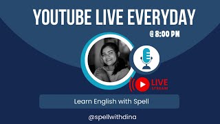 Free English classes l Youtube livel NOVEMBER 13