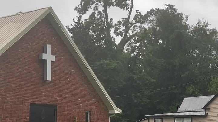 Valdosta neighbors take shelter during Tropical Storm Debby