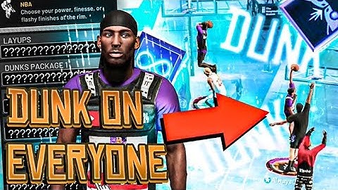 *NEW* BEST DUNK PACKAGES TO TRIGGER CONTACT DUNK! UNBLOCKABLE DUNKS! TRIGGER CONTACT DUNKS NBA 2K20