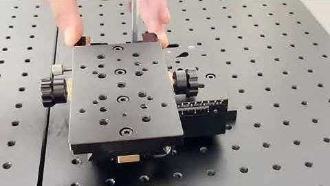 X-Axis Precision Manual Linear Slide Stage Move Fast 75mm Travel